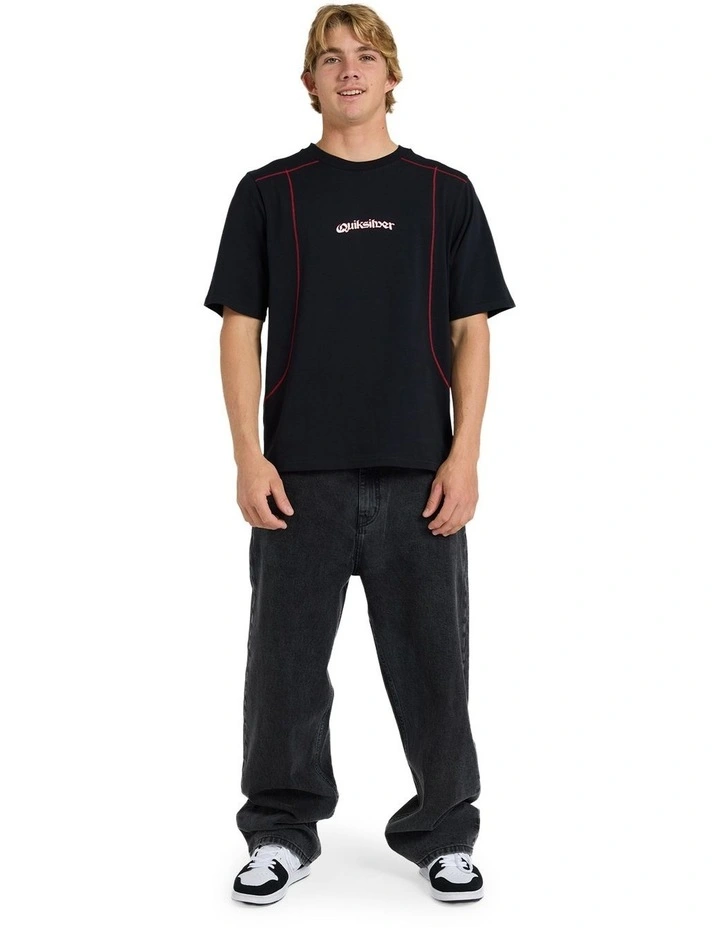 Stitch T-Shirt Black image 5