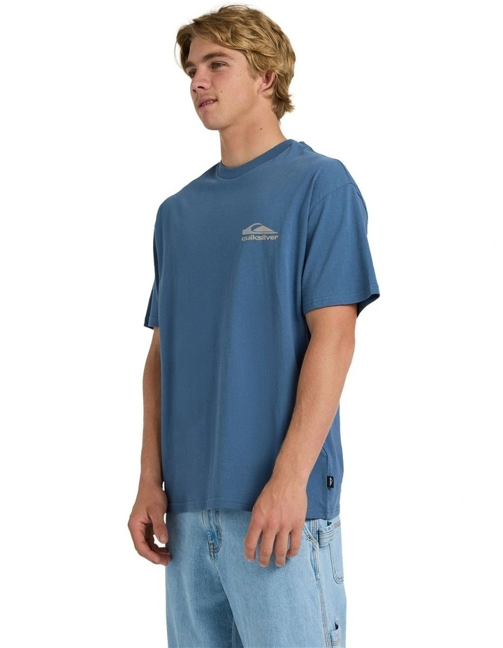 Carbon Oversized T-Shirt China Blue image 3