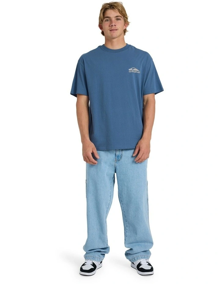 Carbon Oversized T-Shirt China Blue image 5