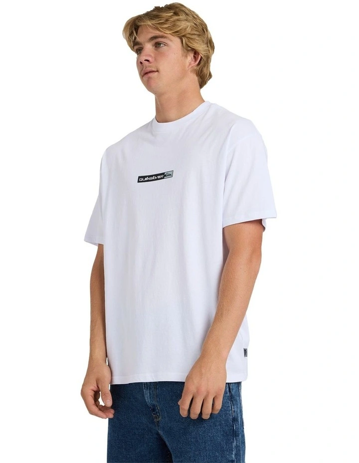 Omni Oversized Bar T-Shirt White image 3