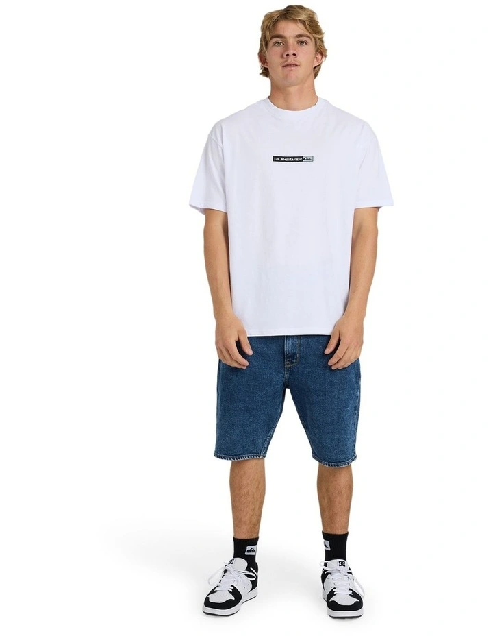 Omni Oversized Bar T-Shirt White image 5