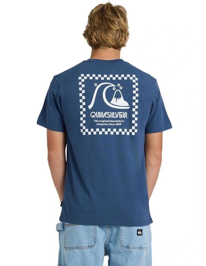 Og Checker T-Shirt Dark Denim image 2