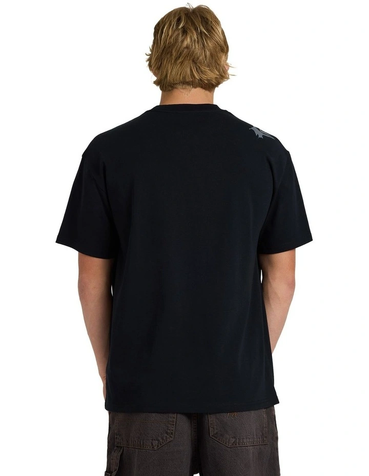 YG Scrawled Oversized T-Shirt Black image 2