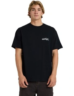 YG Spray Oversized T-Shirt Black