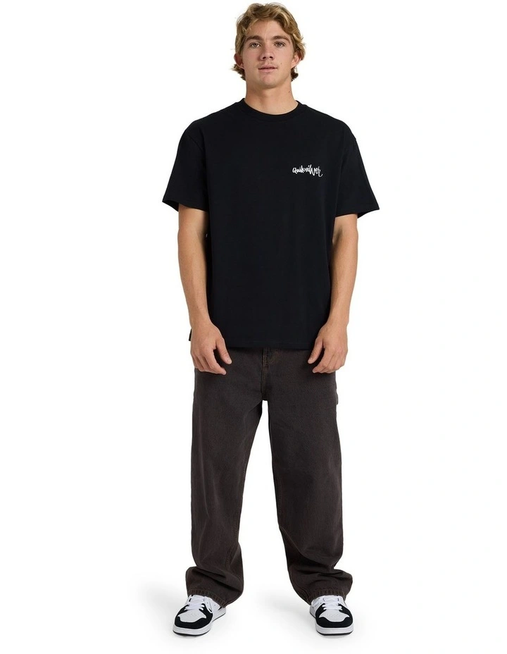 YG Spray Oversized T-Shirt Black image 5