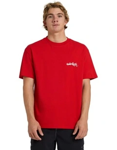 YG Spray Oversized T-Shirt Salsa