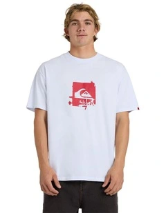 YG Impaired Box Oversized T-Shirt White