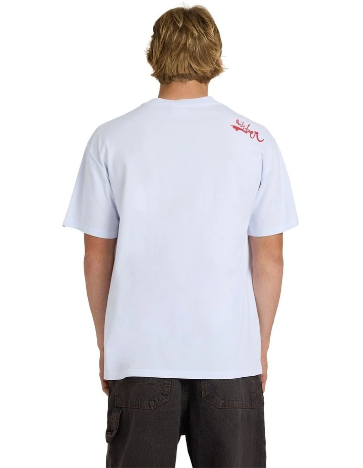 YG Impaired Box Oversized T-Shirt White image 2