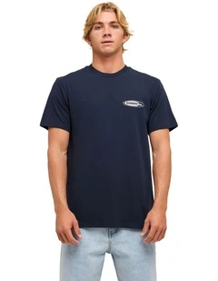 Double Disk T-Shirt Dark Navy