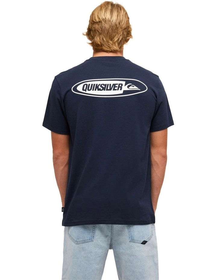 Double Disk T-Shirt Dark Navy image 2
