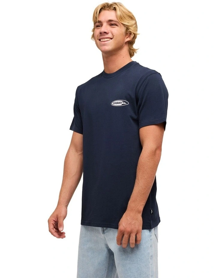Double Disk T-Shirt Dark Navy image 3
