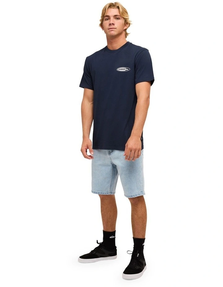 Double Disk T-Shirt Dark Navy image 5