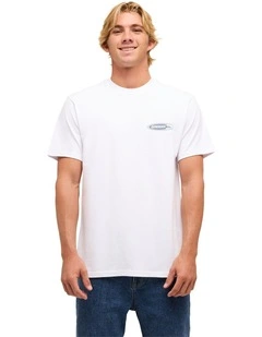 Double Disk T-Shirt White