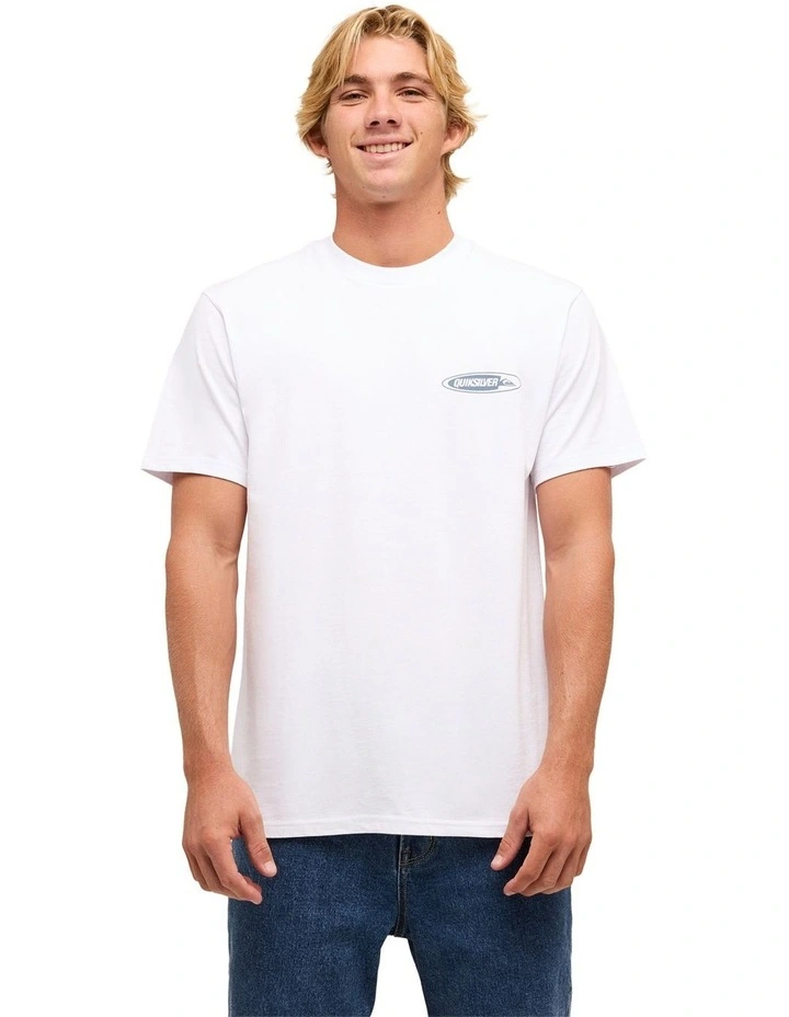 Double Disk T-Shirt White image 1