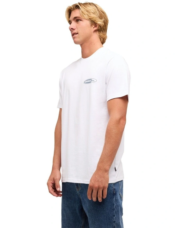 Double Disk T-Shirt White image 3