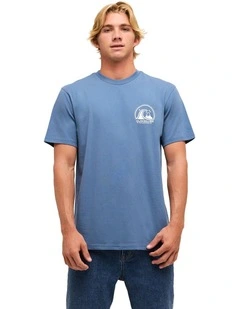 Clean Circle T-Shirt China Blue