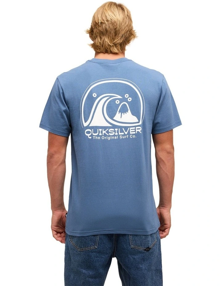 Clean Circle T-Shirt China Blue image 2