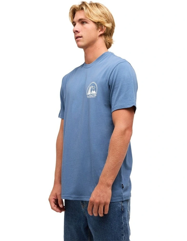 Clean Circle T-Shirt China Blue image 3