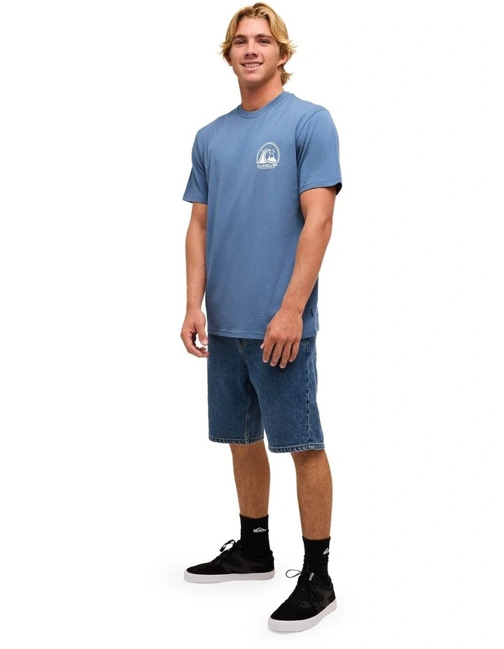 Clean Circle T-Shirt China Blue image 5