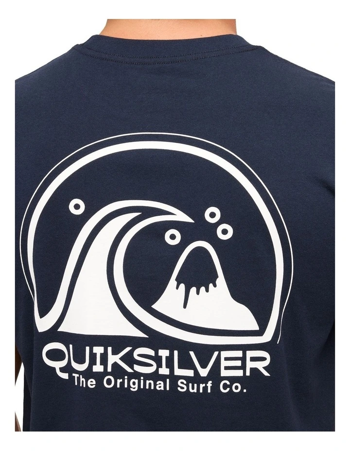 Clean Circle T-Shirt Dark Navy image 4