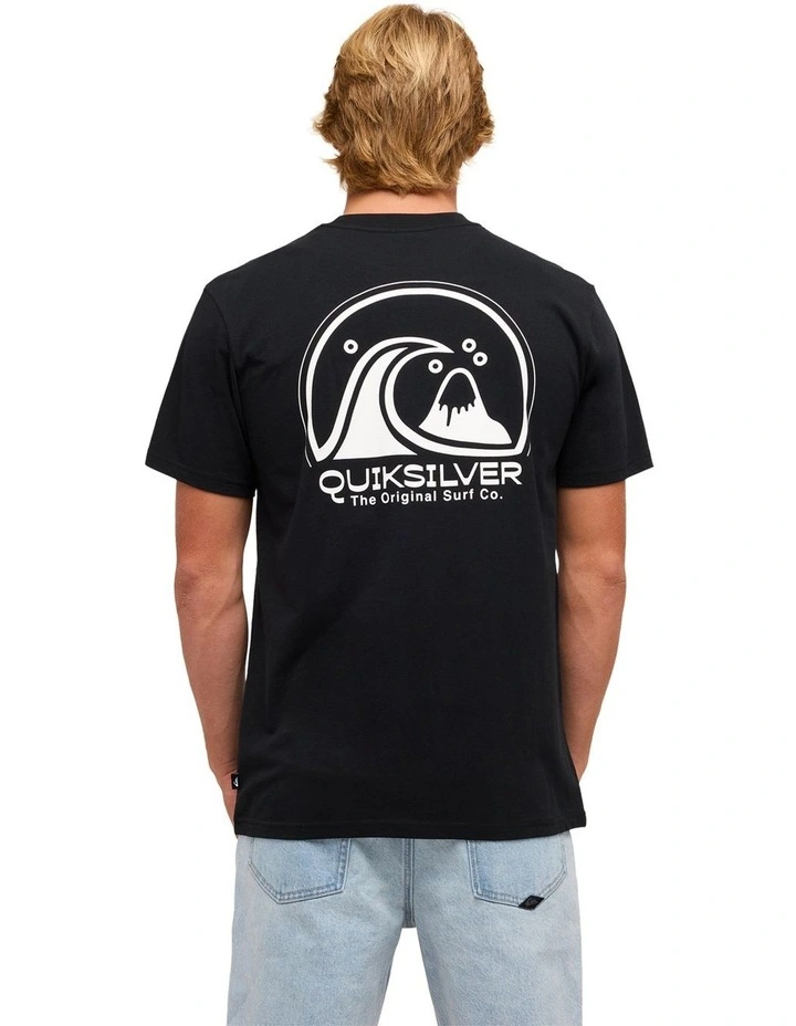 Clean Circle T-Shirt In Black image 2