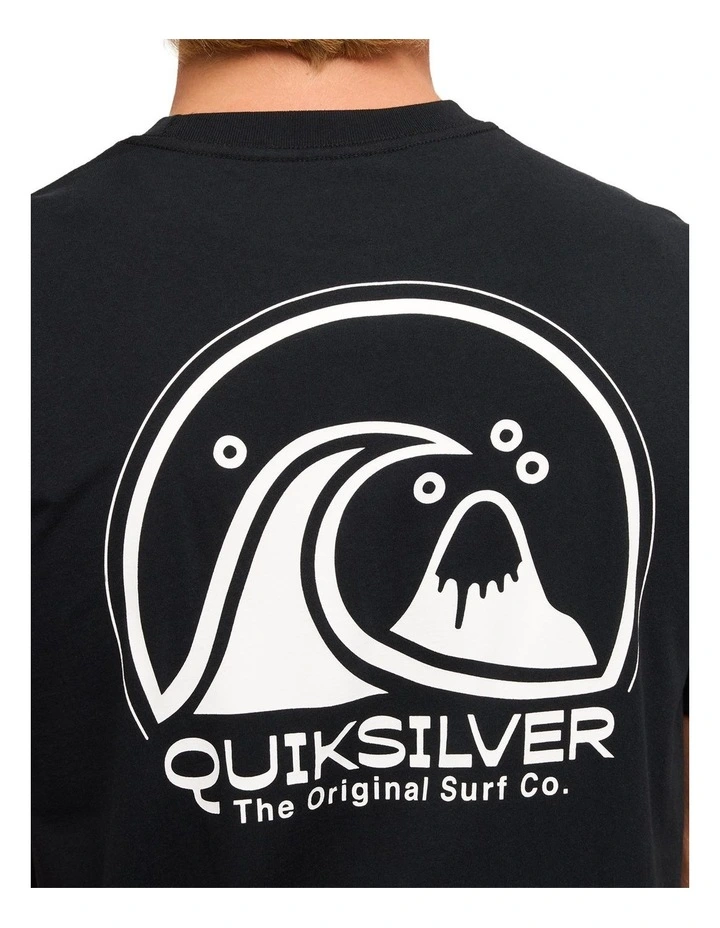 Clean Circle T-Shirt In Black image 4