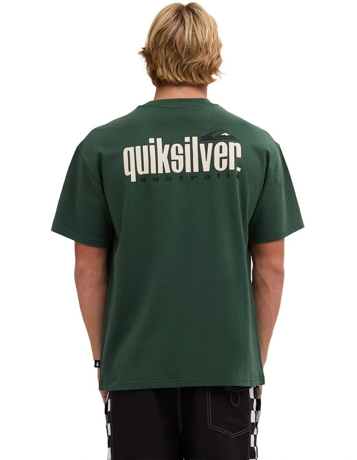 Quik Core Oversized T-Shirt In Forest image 2