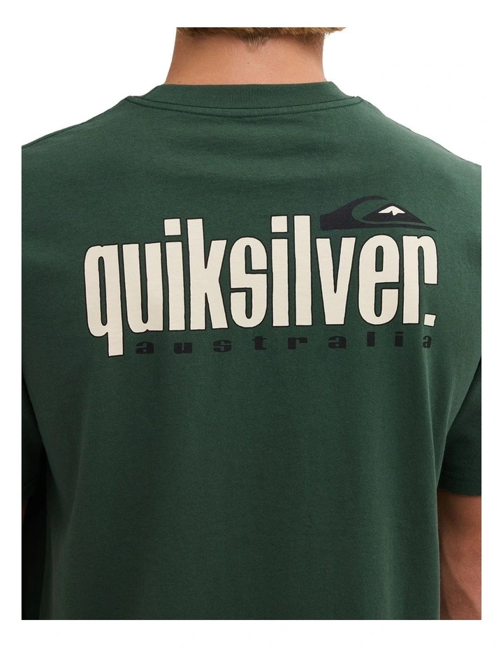 Quik Core Oversized T-Shirt In Forest image 4