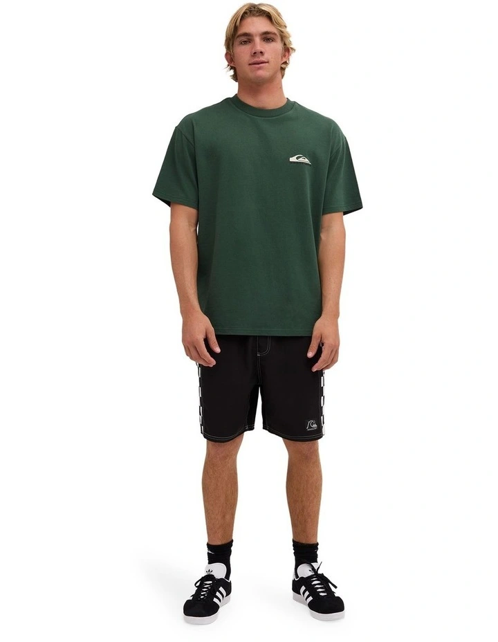 Quik Core Oversized T-Shirt In Forest image 5