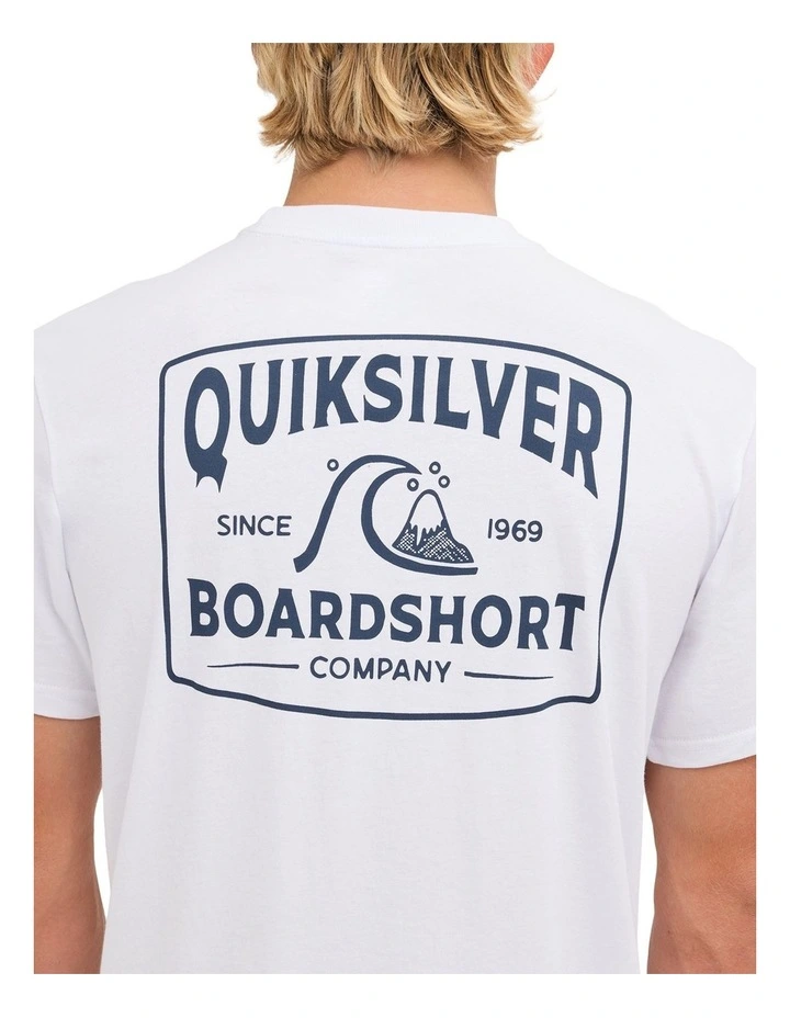 Originator T-Shirt In White image 4