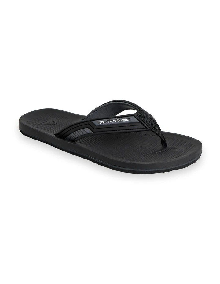 Makua Slim Thongs in Black image 1