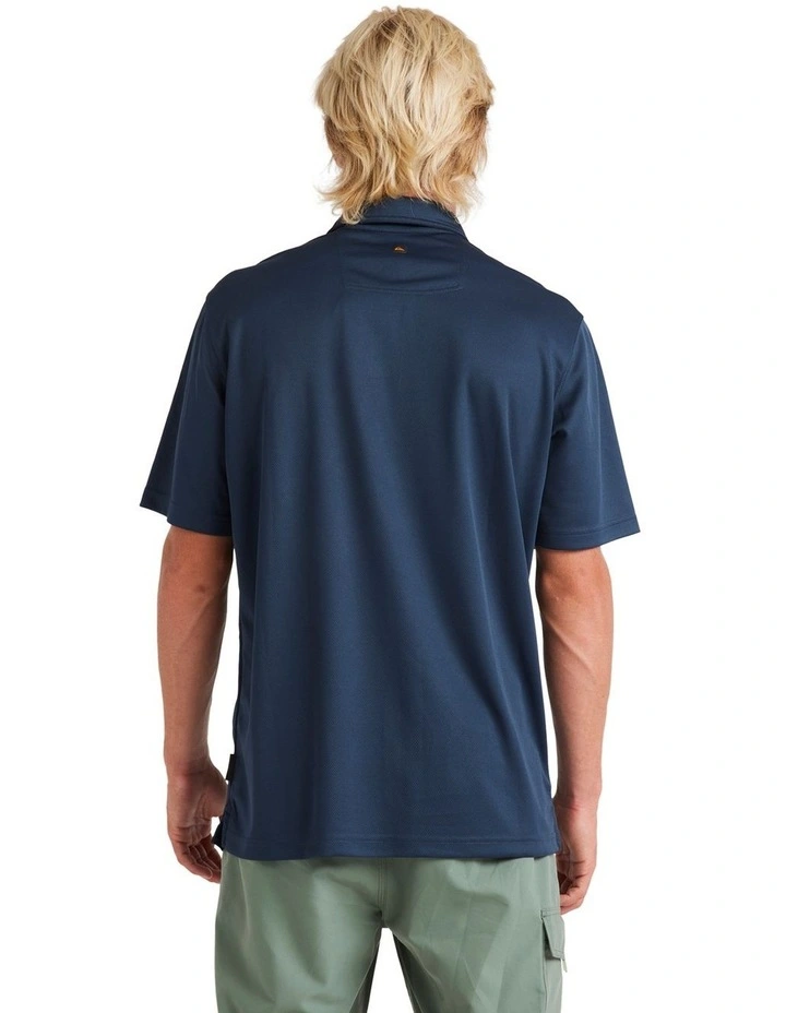 Waterman Water Polo Shirt in Midnight Navy image 2