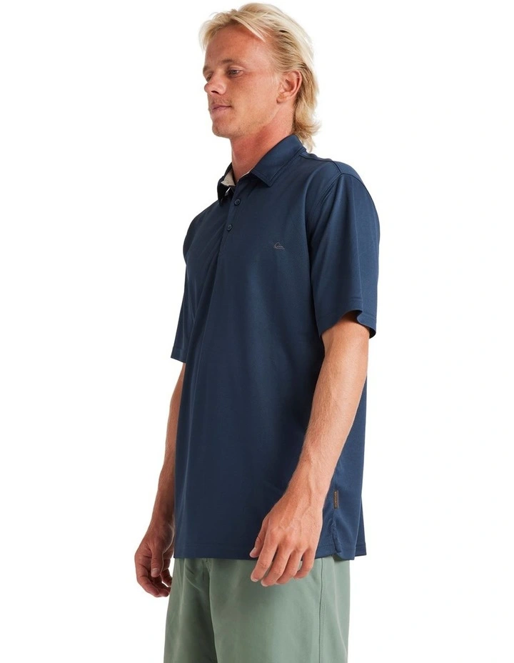 Waterman Water Polo Shirt in Midnight Navy image 3