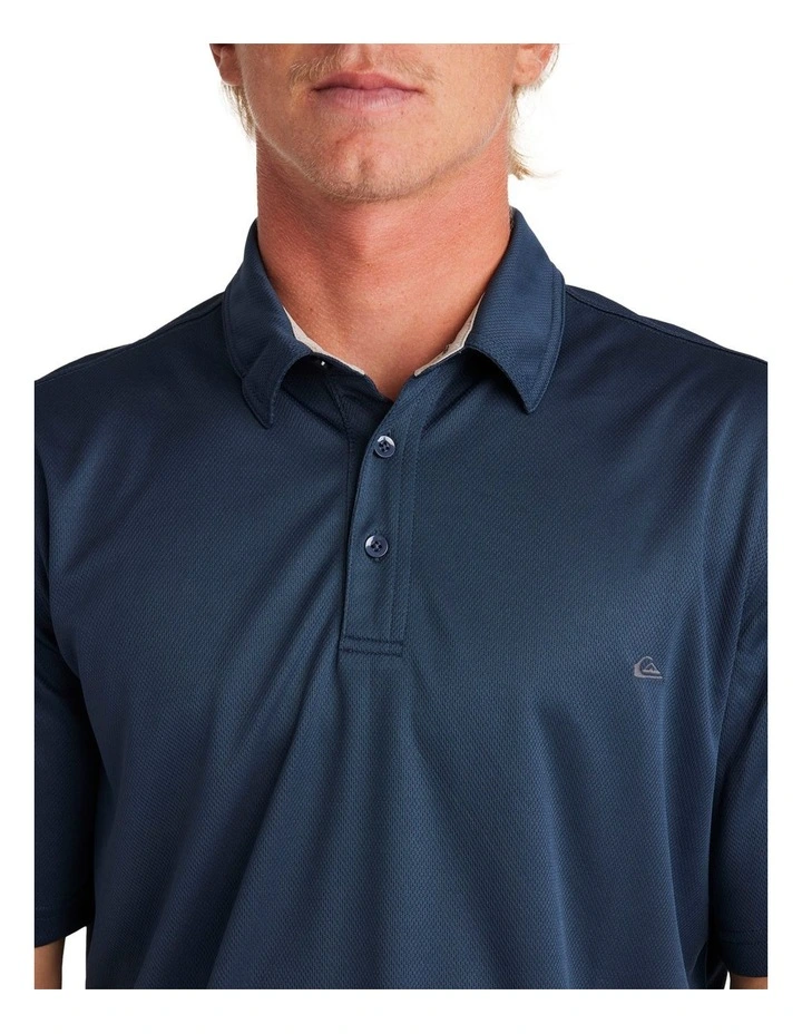 Waterman Water Polo Shirt in Midnight Navy image 4