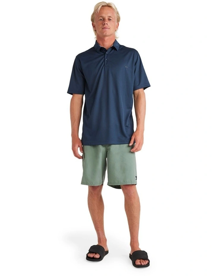 Waterman Water Polo Shirt in Midnight Navy image 5