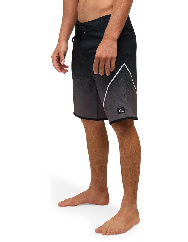 Surfsilk New Wave 20 Boardshorts in Black/Grey image 3