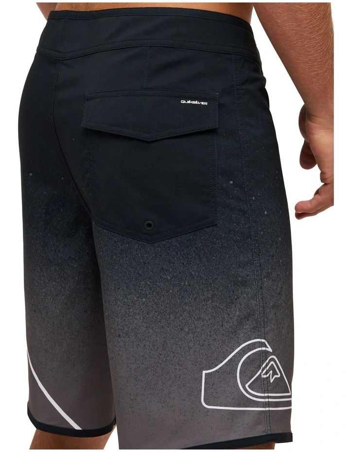Surfsilk New Wave 20 Boardshorts in Black/Grey image 4
