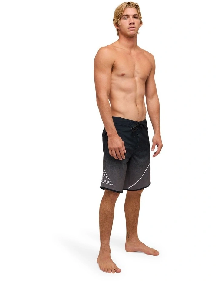 Surfsilk New Wave 20 Boardshorts in Black/Grey image 5