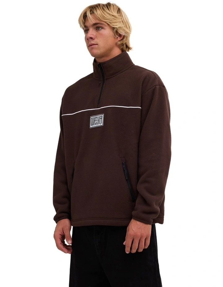 Aus Stack Polar Fleece Top in Java image 3