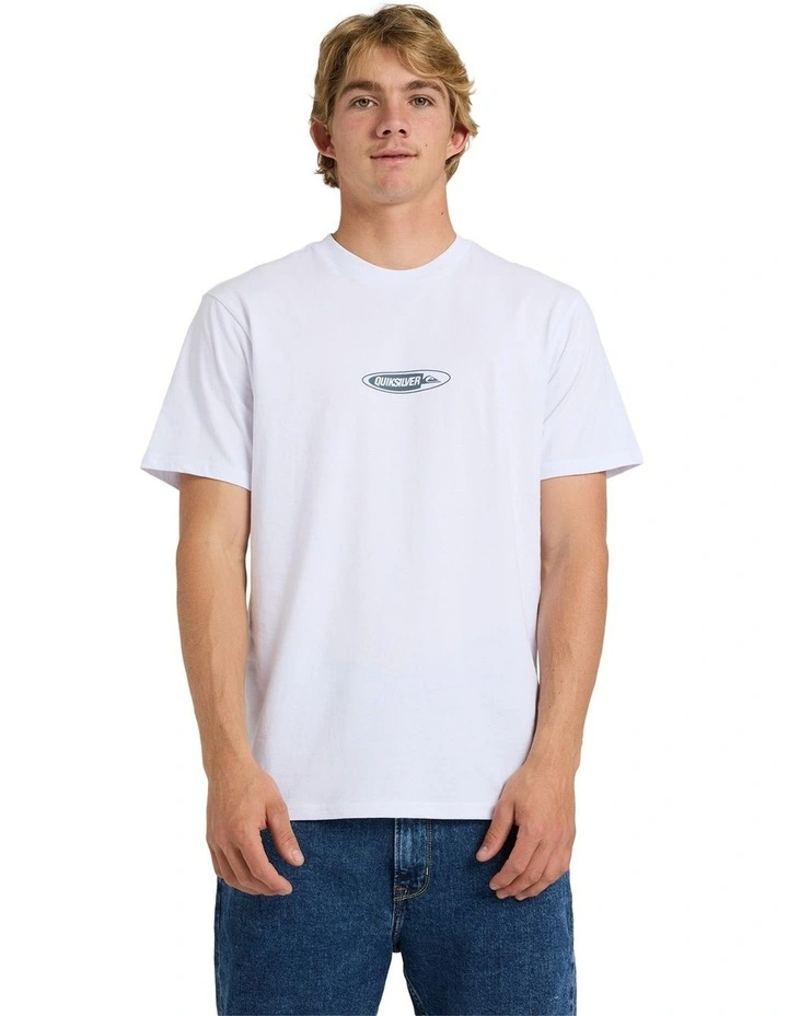 Disk T-Shirt In White image 1