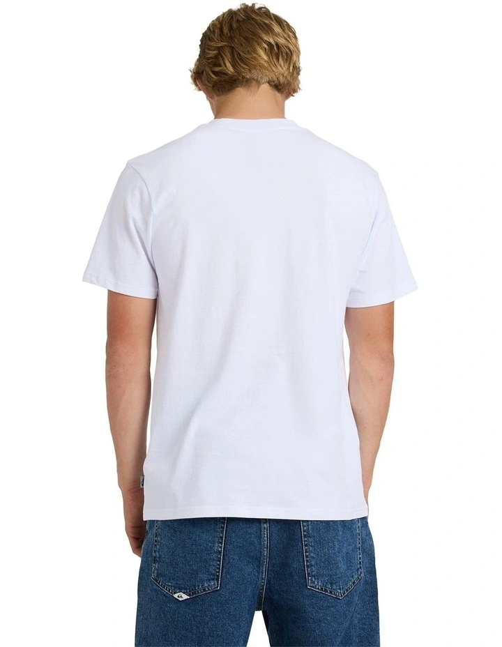 Disk T-Shirt In White image 2