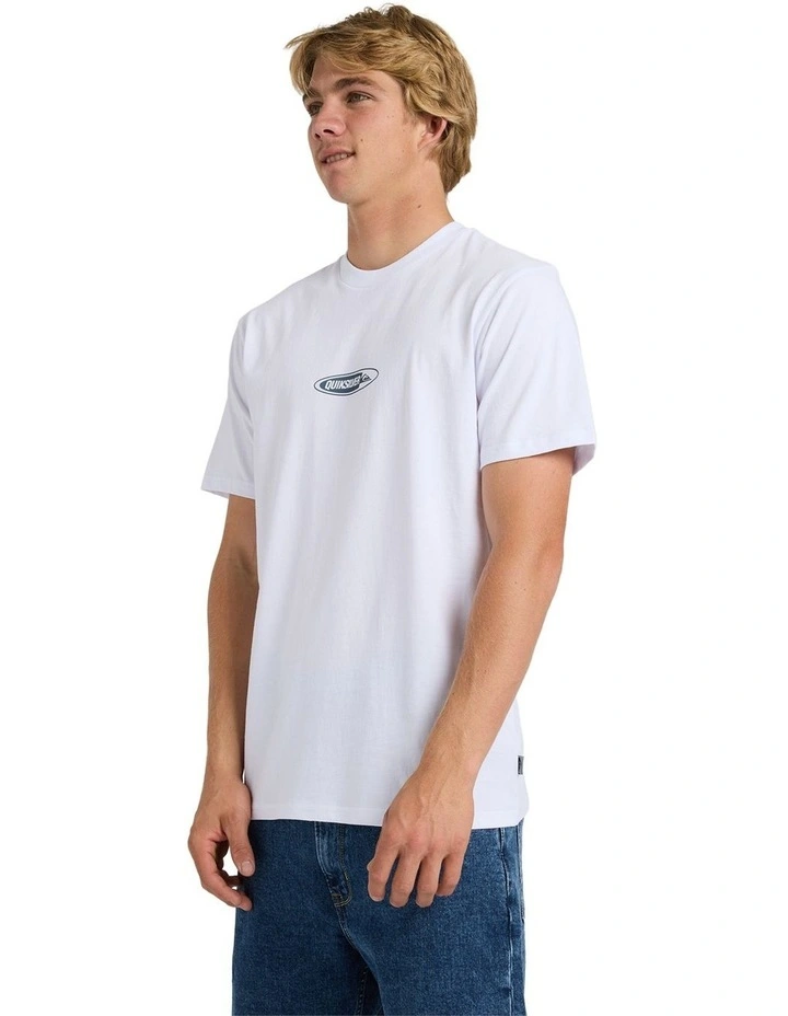 Disk T-Shirt In White image 3
