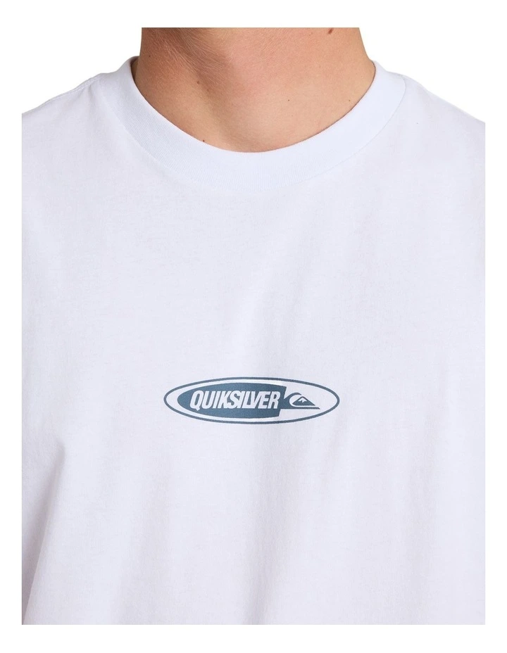 Disk T-Shirt In White image 4