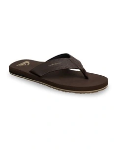 Island Oasis Thongs in Brown