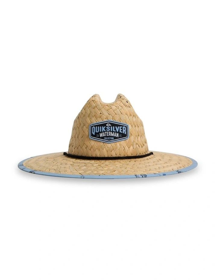Outsider Waterman Straw Hat in Ashley Blue image 2