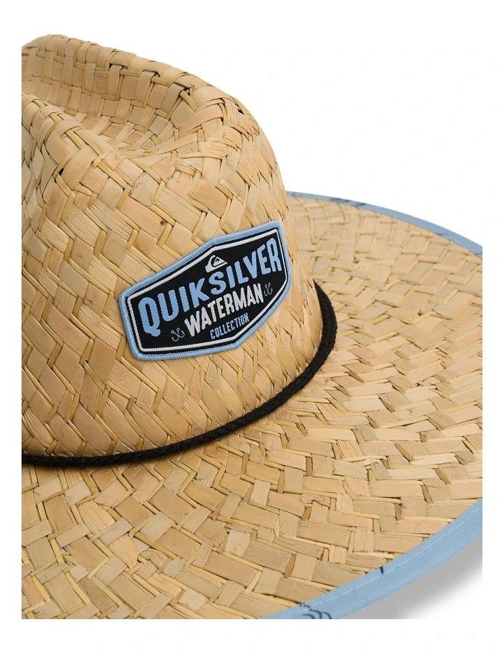 Outsider Waterman Straw Hat in Ashley Blue image 4