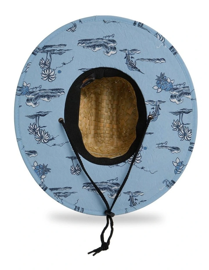 Outsider Waterman Straw Hat in Ashley Blue image 5