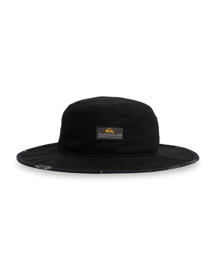 Lay Day Canvas Bucket Hat in Black image 2