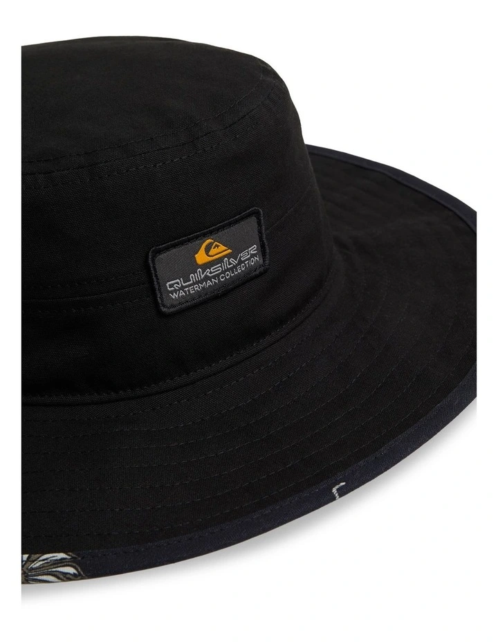 Lay Day Canvas Bucket Hat in Black image 4
