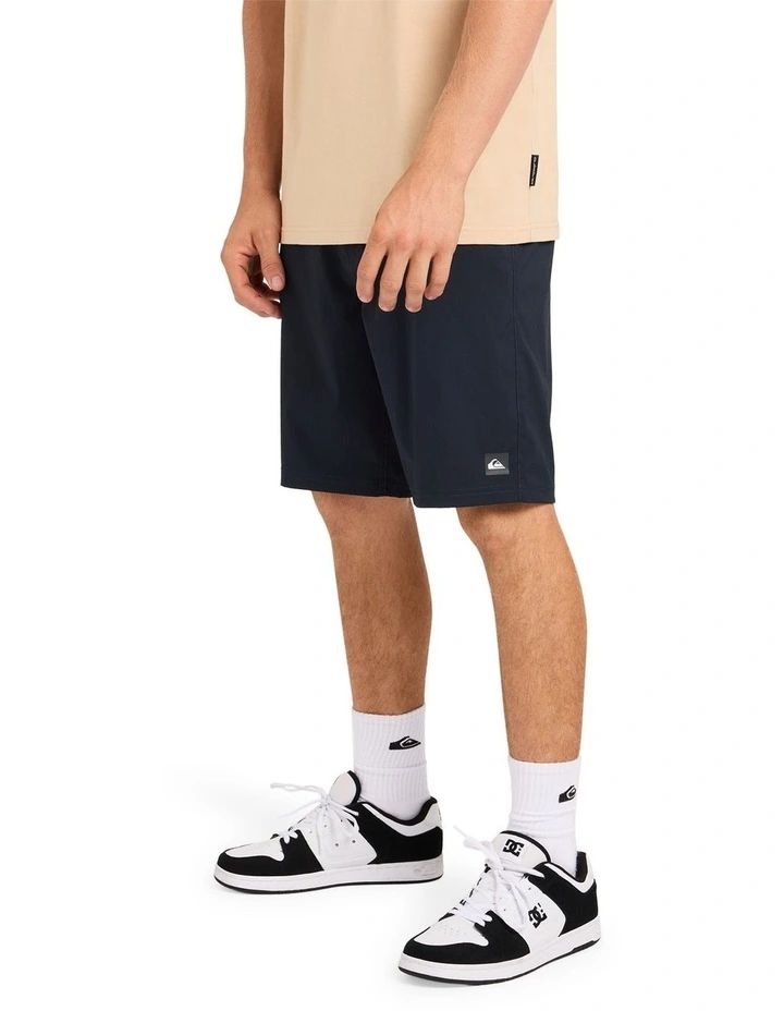 Overcast Amphibian 20 Inch Hybrid Shorts In Black image 3
